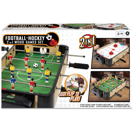 20” (50cm) 2-In-1 Games Table (Football/Foosball & Hockey)