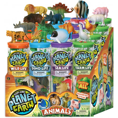 Fun Tube Animal Assorted