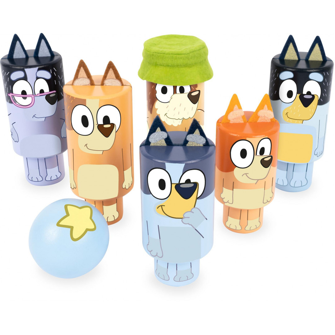 Bluey Wooden Character Skittles Afterpay Available!