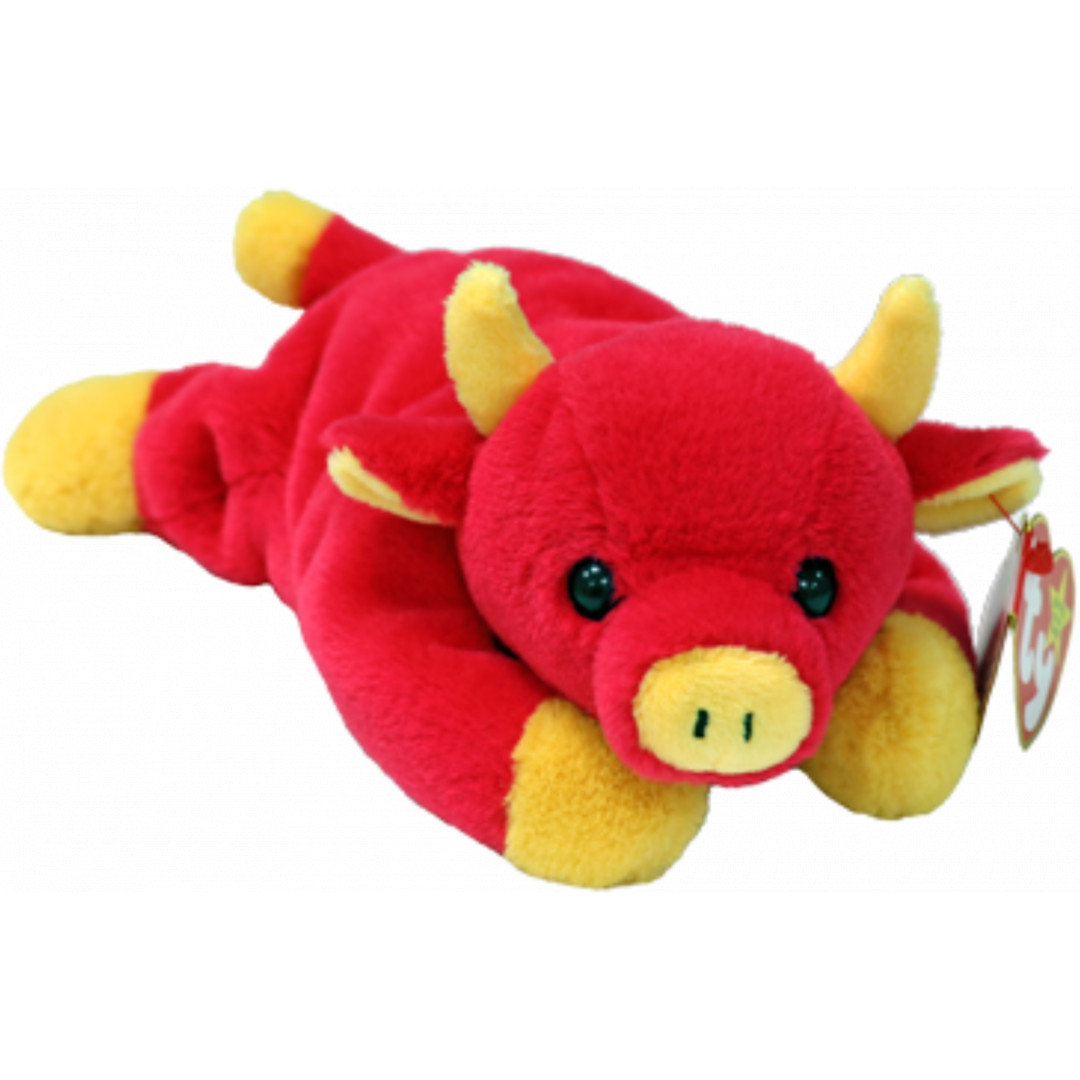 Ty Beanie Babies Snort II Bull Reg Afterpay Available!