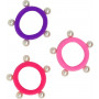 Pink Poppy - Pearl Hair Elastics