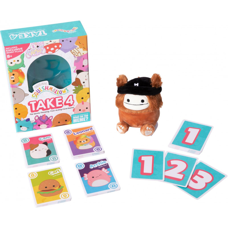 Squishmallows Take 4 Card Game Afterpay Available 