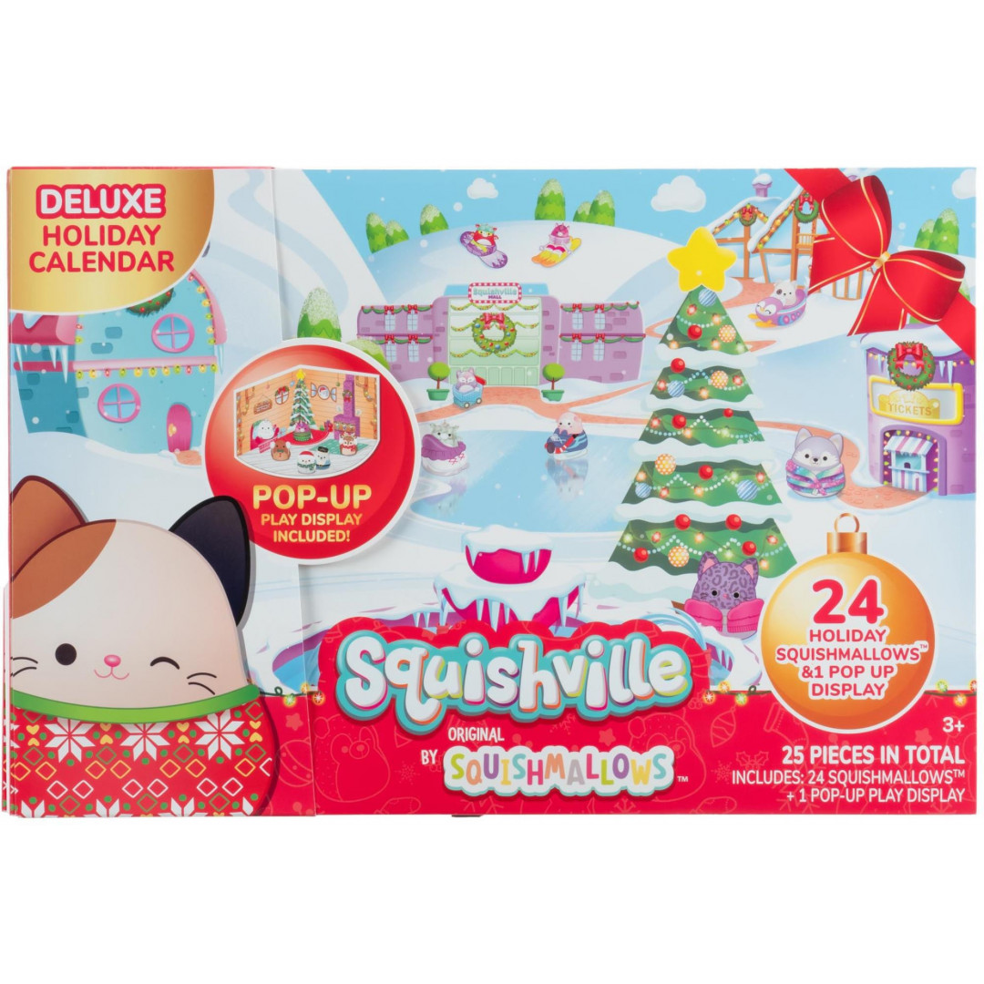 Squishville 2" Squishmallows 24 Pack Holiday Calendar Mr Toys