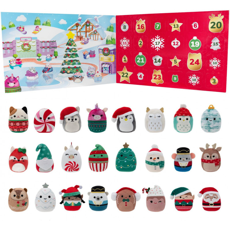 Squishville 2" Squishmallows 24 Pack Holiday Calendar Mr Toys