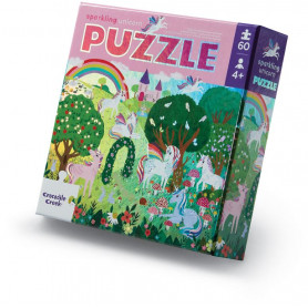 Foil Puzzle 60 pc - Sparkling Unicorn - NEW!
