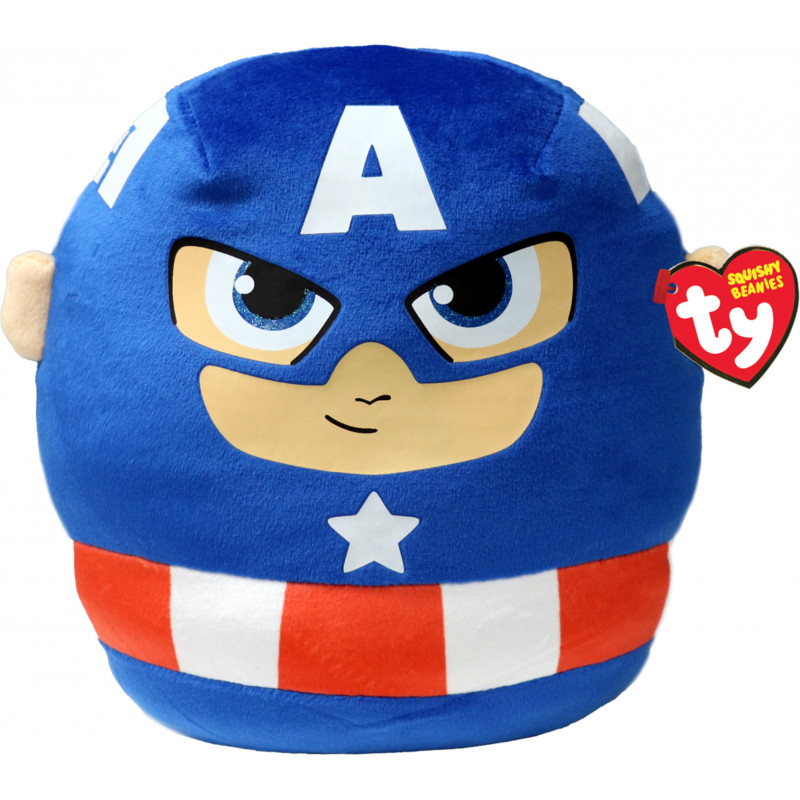Ty Marvel Captain America Squish 25Cm Mr Toys Toyworld
