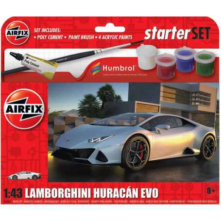 Airfix Starter Set - Lamborghini Huracan
