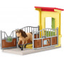 Schleich - Pony Box With Iceland Pony Stallion