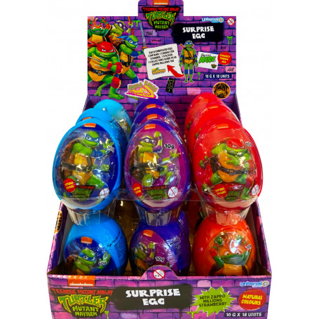 TMNT Embossed Eggs