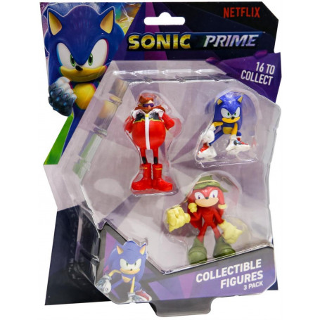 Sonic- 6.5 Cm Figures 3Pk Blister