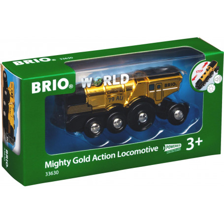 Brio - Mighty Gold Action Locomotive