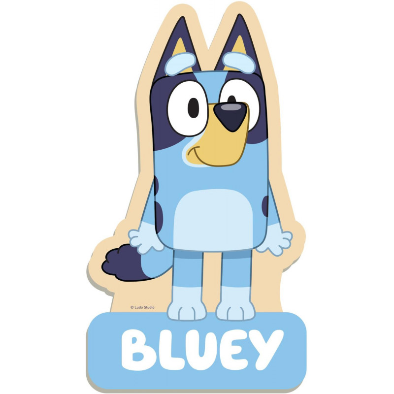 Bluey Wooden Character Puzzle (2 Asst) | Mr Toys Toyworld