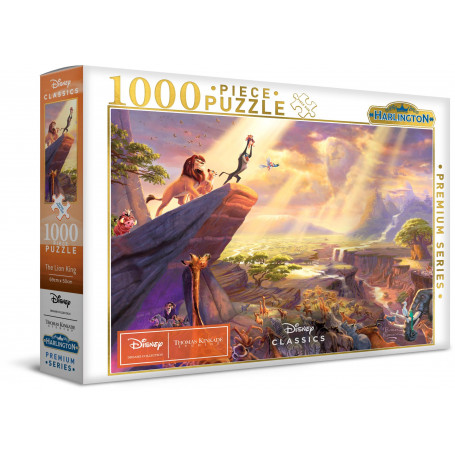 Thomas Kinkade 1000Pc Puzzle - Disney - The Lion King
