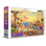 Thomas Kinkade 1000Pc Puzzle - Disney - Jasmine Dancing In The Desert Sunset