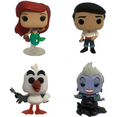 Little Mermaid (1989) - Pop! 4 Pack [RS]