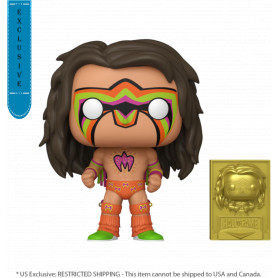 WWE: Hall of Fame - Ultimate Warrior With Pin Pop!