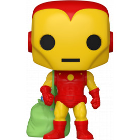 Marvel - Iron Man With Bag Holiday Pop!