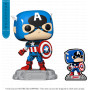 Marvel - Comic Captain America 60th Pop! With pin