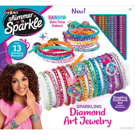 Shimmer N Sparkle Sparkling Diamond Art Jewellery
