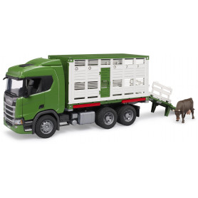 1:16 Scania Super 560R Cattle Transporter With 1 Cattle New Sep 2023