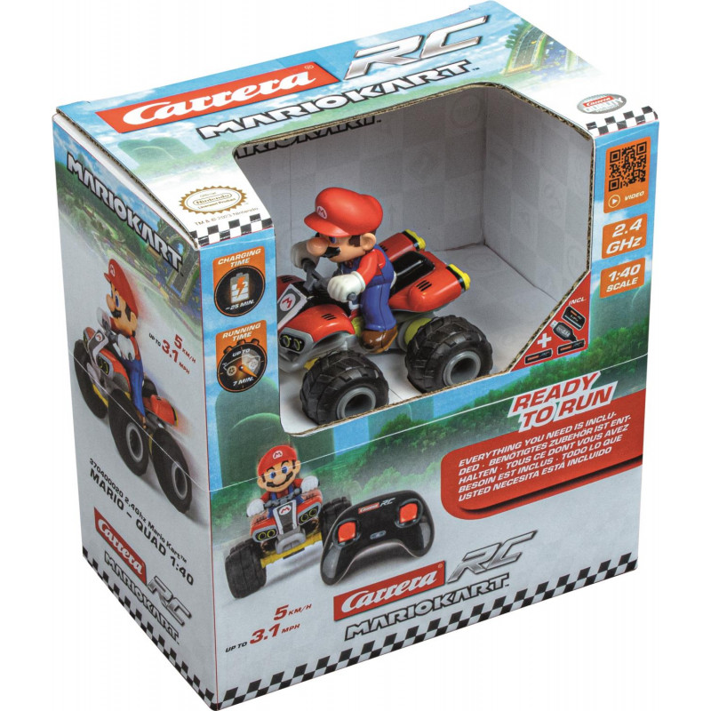 1:40 Mario Kart - Mario Quad Bike - 2.4GHz.