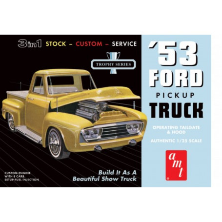1:25 1953 Ford Pickup Plastic Kit