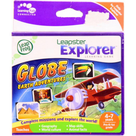 Leap Frog Leapster Explorer Game Globe Adventures
