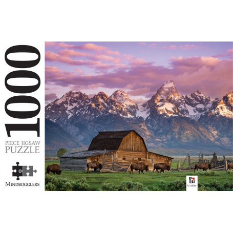 Moultan Barn, Wyoming, USA 1000 Piece Jigsaw
