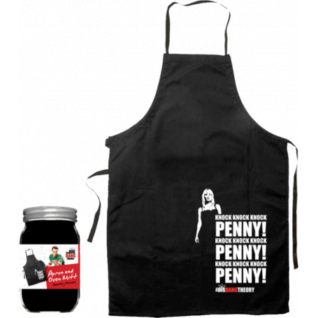 The Big Bang Theory - Knock Penny Apron & Oven Mit Set