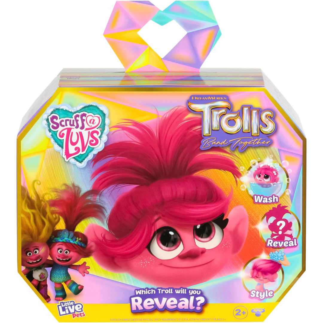 Little Live Pets Scruff-A-Luvs Trolls Single Pk | Mr Toys