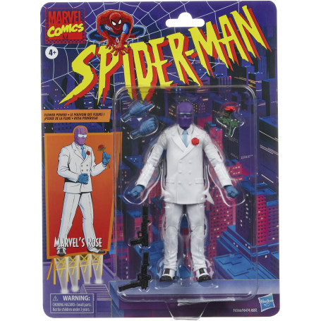 Spider-Man Legends Retro 6 Inch Rose