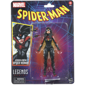 Spider-Man Legends Retro 6 Inch Spider Woman