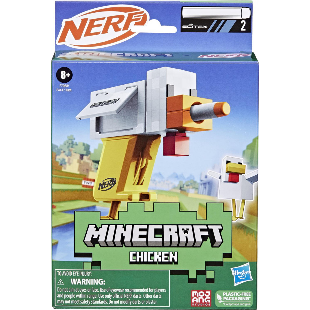 Nerf MS Minecraft Chicken - Afterpay Available!