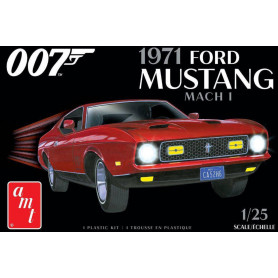AMT 1/25 James Bond 1971 Ford Mustang Mach I 2T Plastic Model Kit