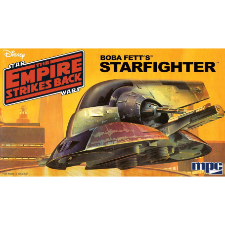 Mpc 1/85 Star Wars: The Empire Strikes Back Boba Fett's Starfighter Plastic Model Kit