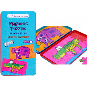 Puzzles Magnetic Travel Tin