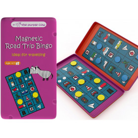 Road Trip Bingo Magnetic Travel Tin