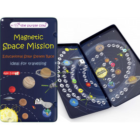 Space Mission Magnetic Travel Tin
