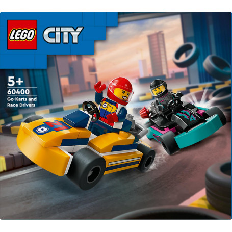 LEGO City Go-Karts and Race Drivers 60400 | Mr Toys Toyworld