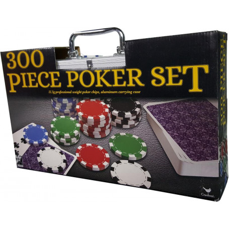 Cardinal 300Pc Poker Set & Aluminium