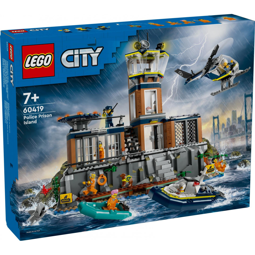 LEGO City Police Prison Island 60419 | Mr Toys Toyworld