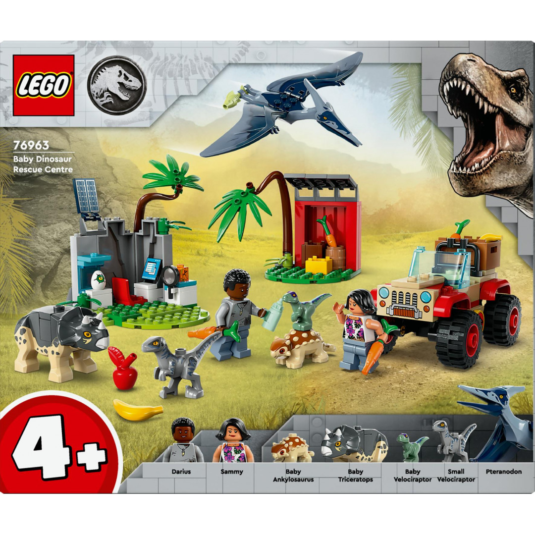 LEGO Jurassic World Baby Dinosaur Rescue Centre 76963