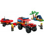 LEGO City 4x4 Fire Engine with Rescue Boat 60412