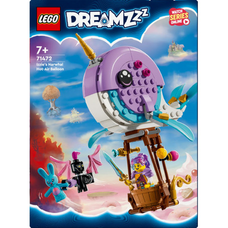 LEGO DREAMZzz Izzie's Narwhal Hot-Air Balloon 71472 - Main Image