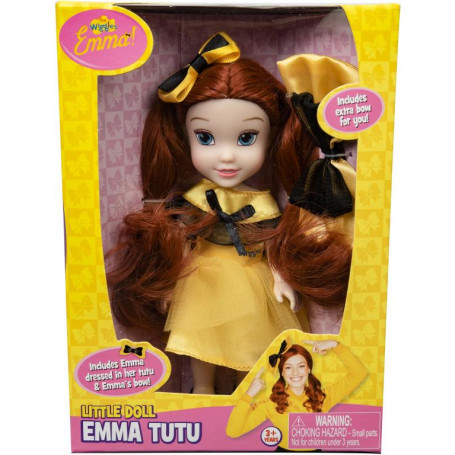 The Wiggles 6" Emma Doll with Bow for You Asst