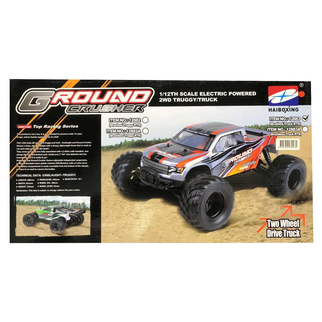 Ground crusher rc car on sale