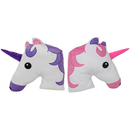 30CM PLUSH UNICORN CUTE CUSHION 2 ASSTD