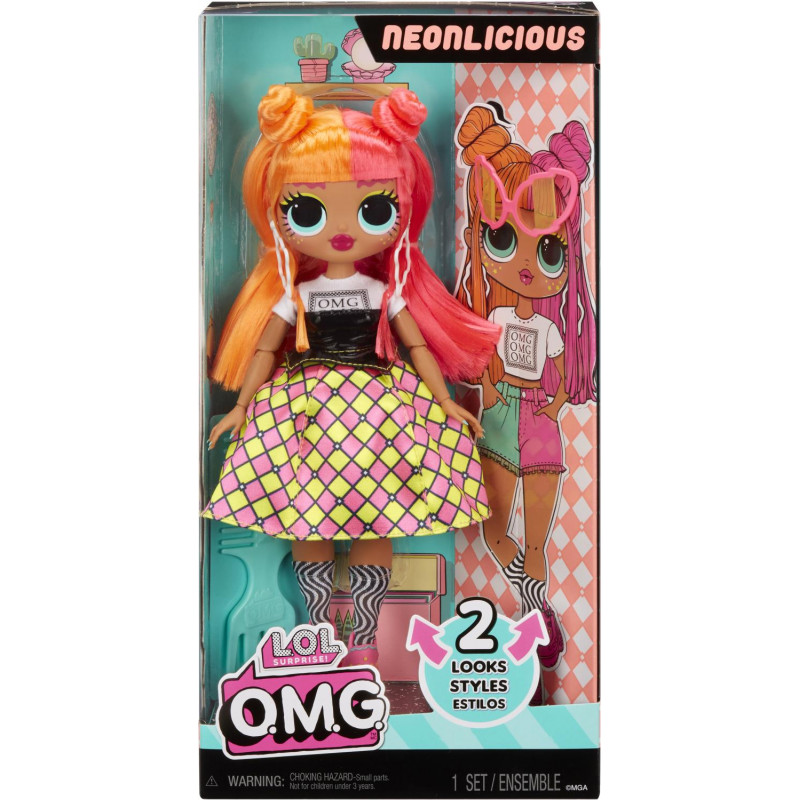 L.O.L. Surprise Omg Hos Doll (S4) - Neonlicious | Mr Toys