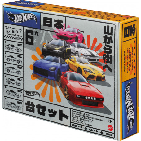 Hot Wheels Streets Of Japan Multipack Assorted
