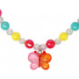 Pink Poppy - Butterfly Necklace And Bracelet Set